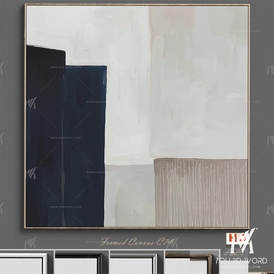 Large Living Room Wall Art C-74